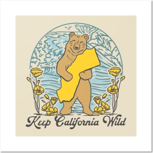 Keep California Wild Posters and Art